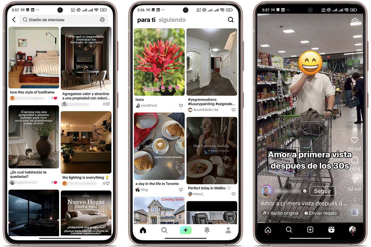 TikTok Notes vs Instagram: contenido y publicaciones