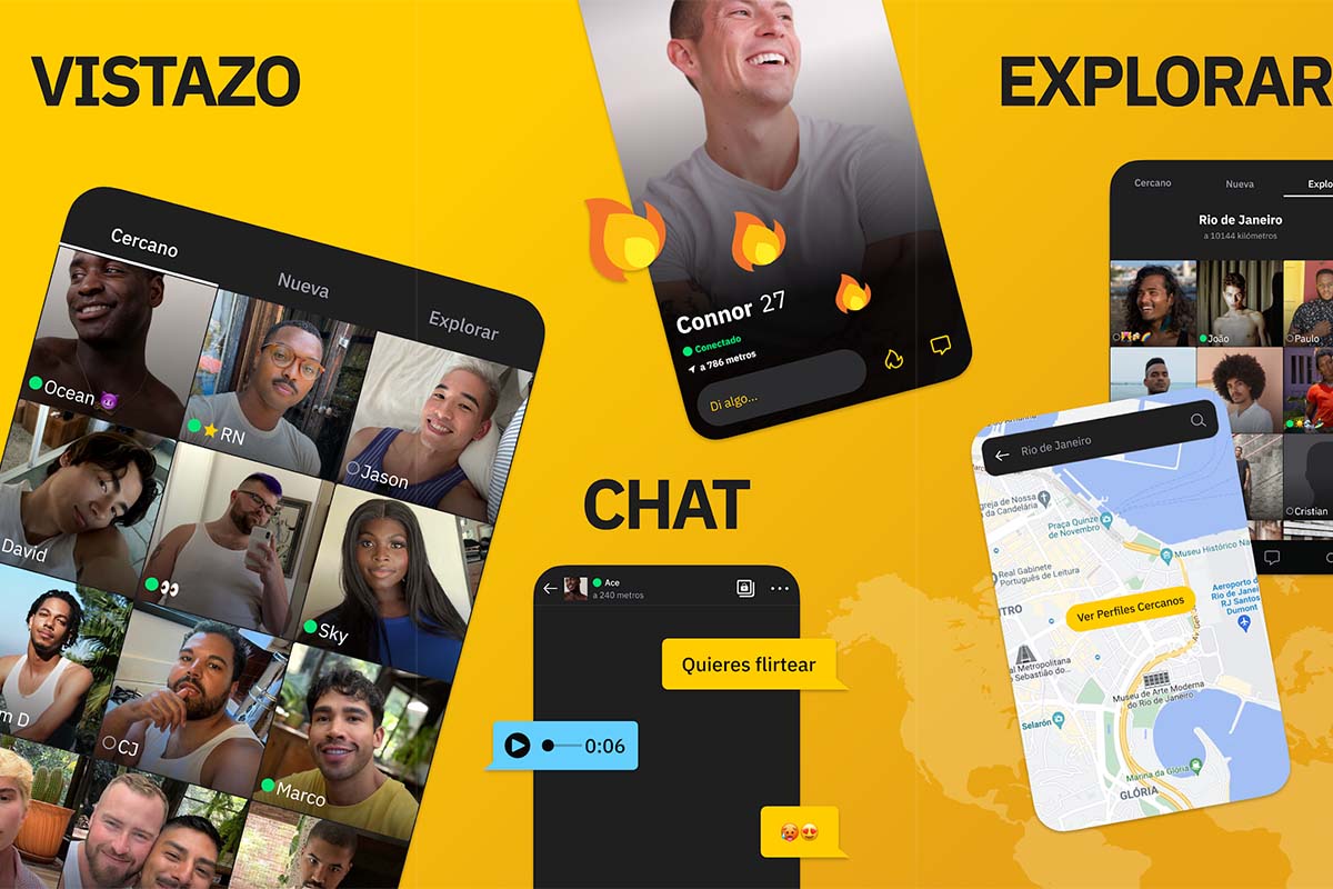 Apps de citas queer: Grindr