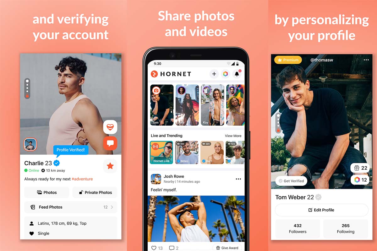Apps de citas queer: Hornet