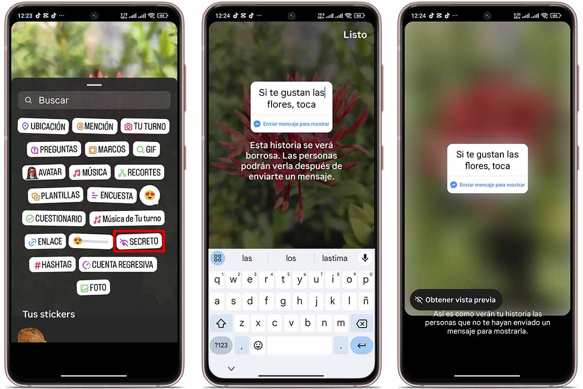 Trucos para aprovechar los stickers de las historias de Instagram: sticker secreto
