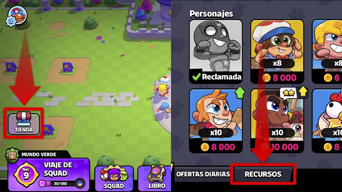 Así puedes canjear códigos en Squad Busters
