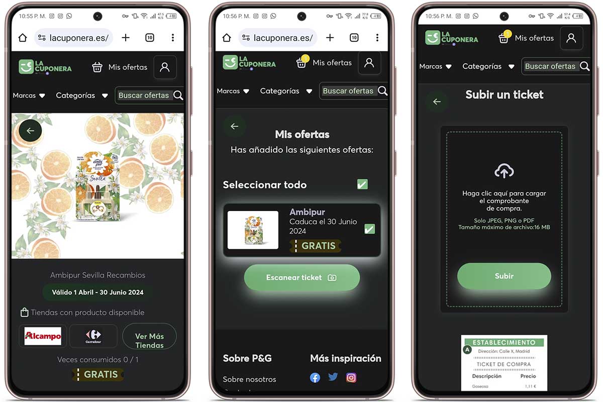 Así puedes canjear los códigos de descuento para comprar más barato en La Cuponera