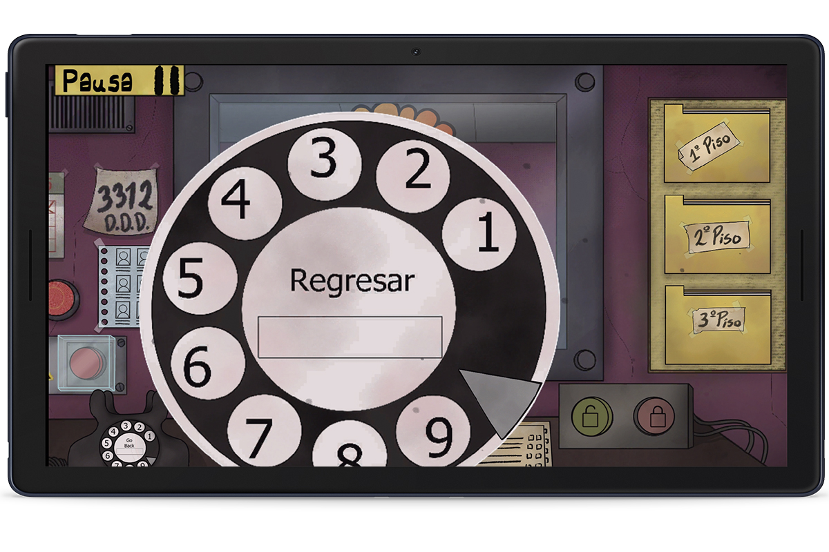 Cómo usar el teléfono en el juego That's not my neighbor