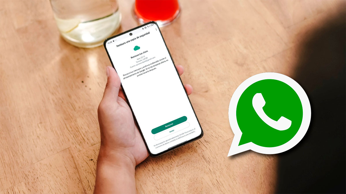 Por qué no puedo restaurar los mensajes de WhatsApp de la copia de seguridad