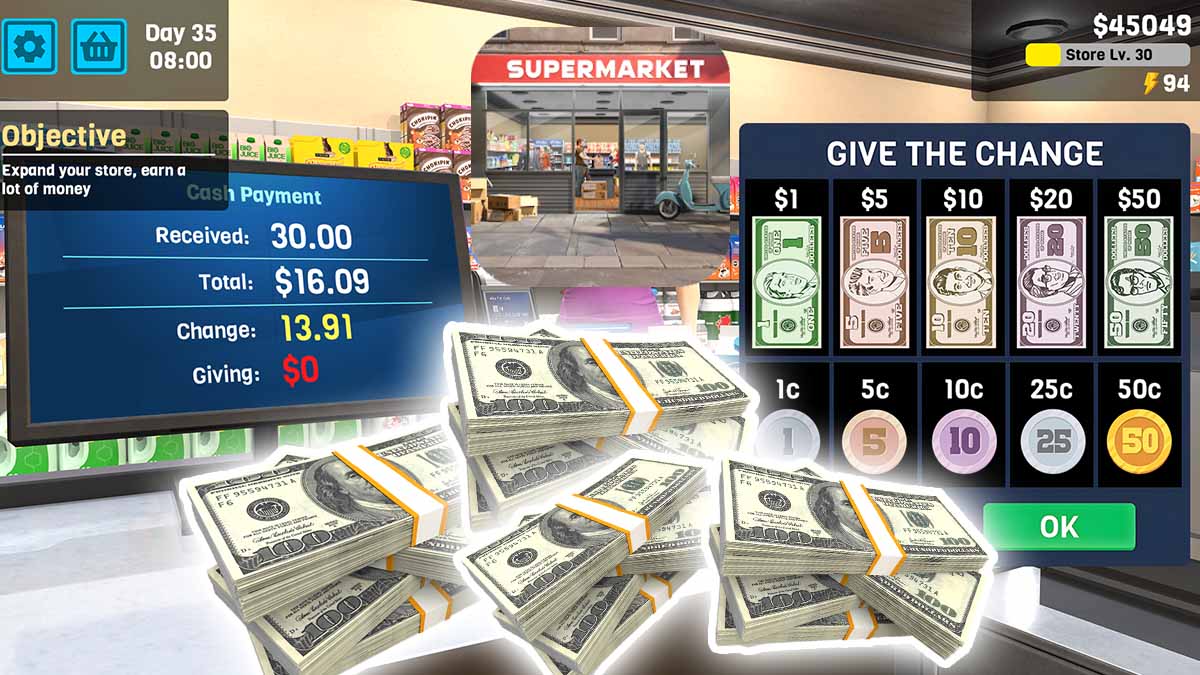5 trucos para ganar más dinero en Manage Supermarket Simulator