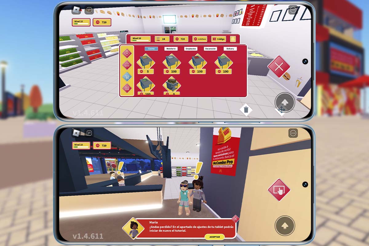 Cómo jugar con tu propio restaurante McDonald's en Roblox: crece y emprende