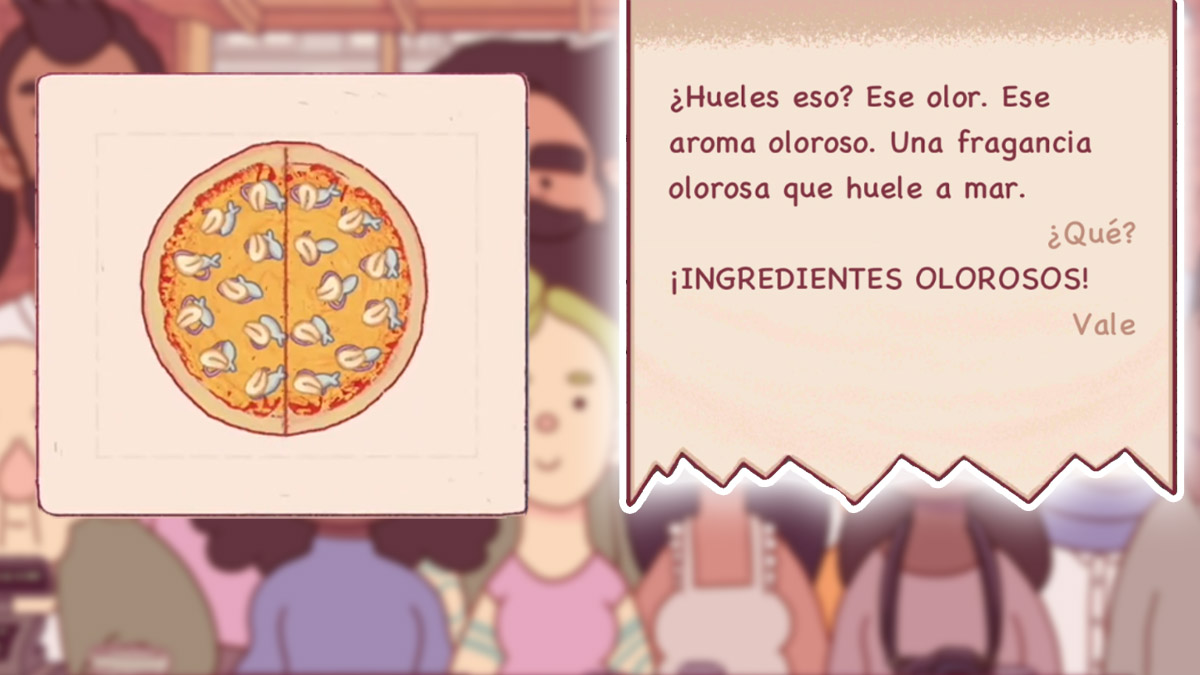 Cuáles son los ingredientes apestosos de Buena Pizza Gran Pizza