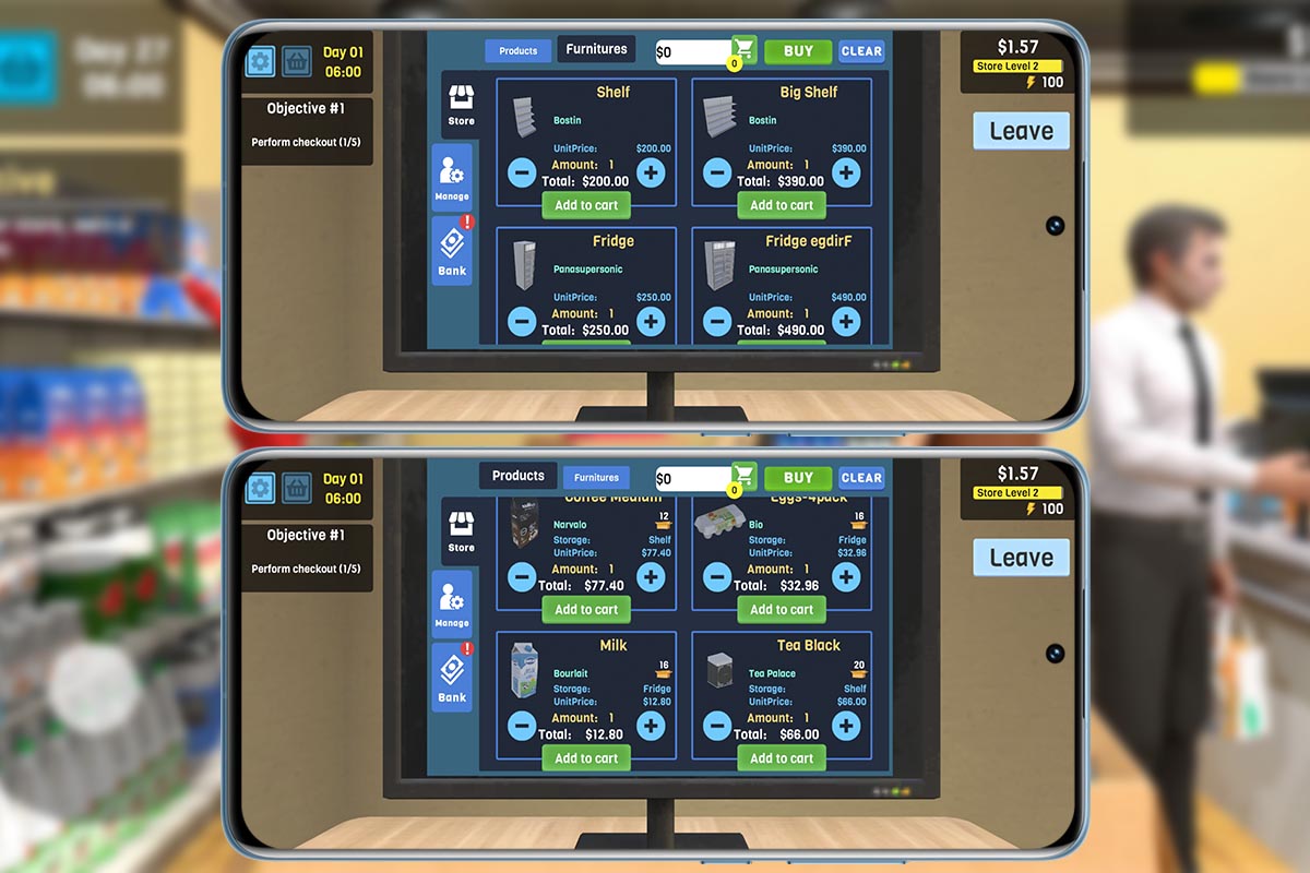 Cómo jugar Supermarket Manager gratis en Android: crecimiento de Manage Supermarket Simulator