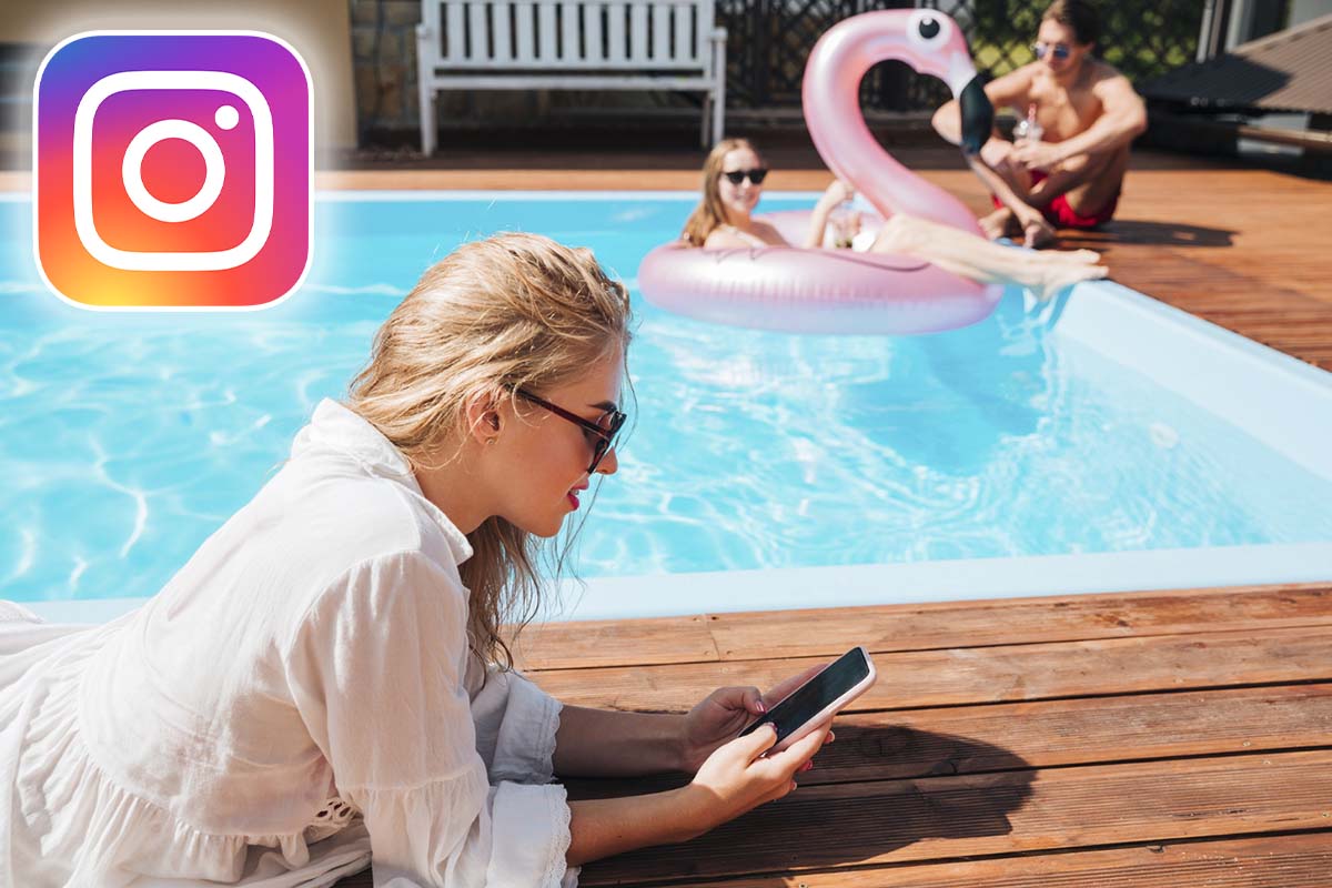 Las mejores frases bonitas de piscina para Instagram
