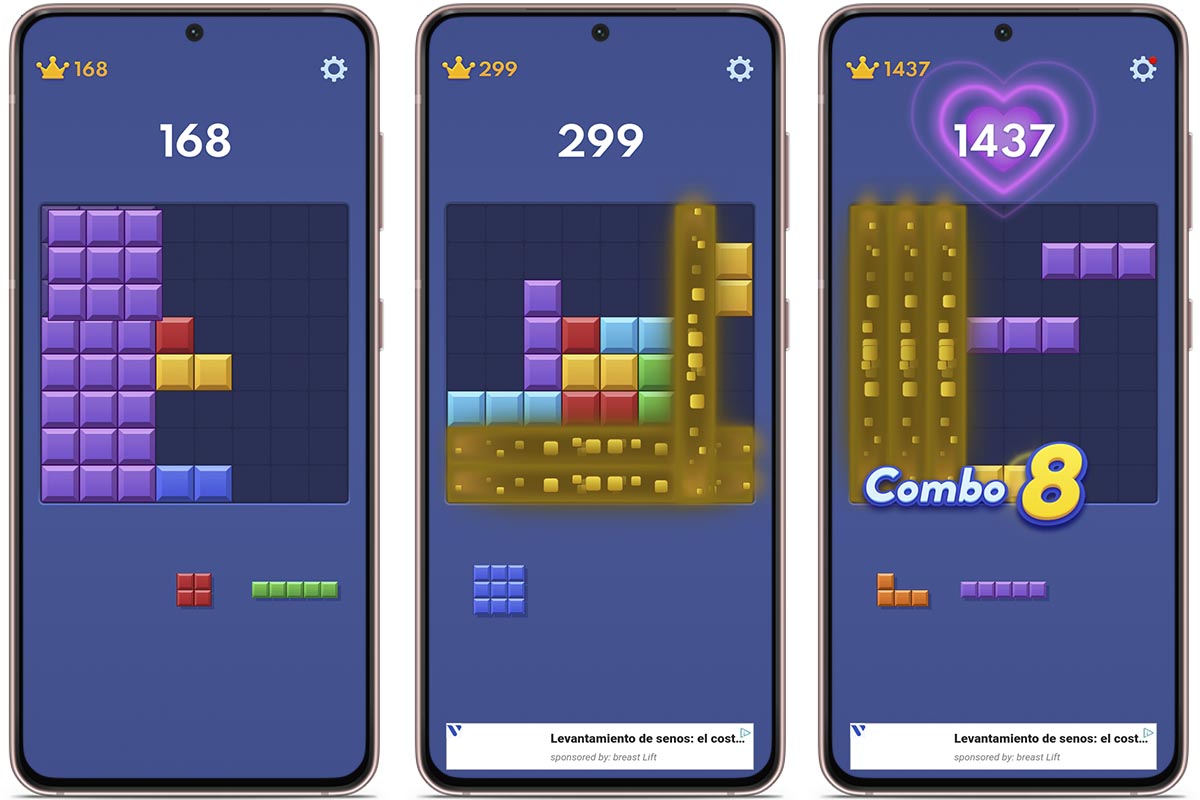 Trucos para conseguir muchos puntos y triunfar en Block Blast: uso de bloques