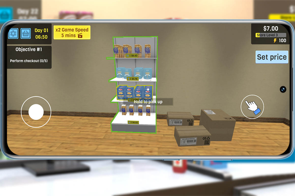 5 trucos para ganar más dinero en Manage Supermarket Simulator: inventario variado
