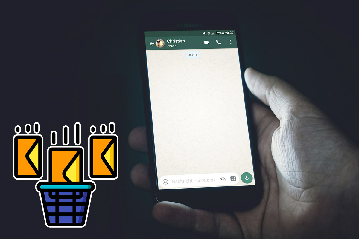 ¿Es posible borrar mensajes de WhatsApp antiguos?