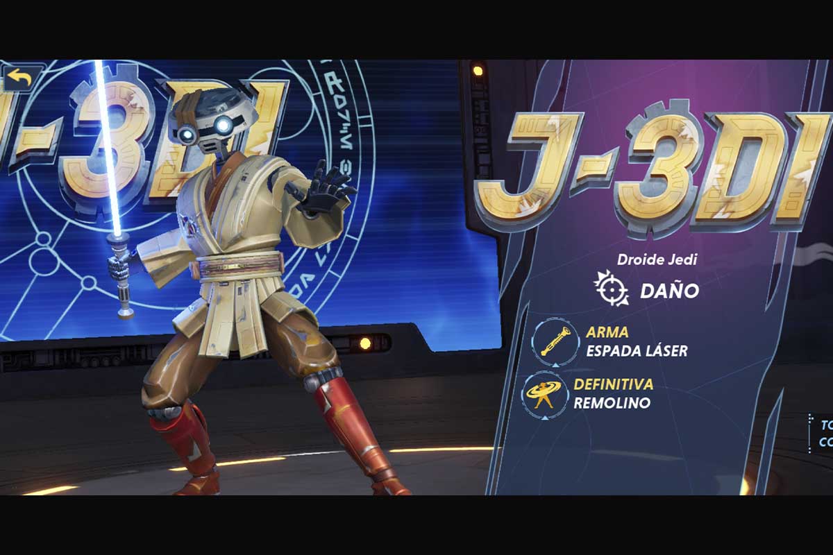 Star Wars: Hunters Tier list: mejores personajes para empezar a jugar: J-3DI