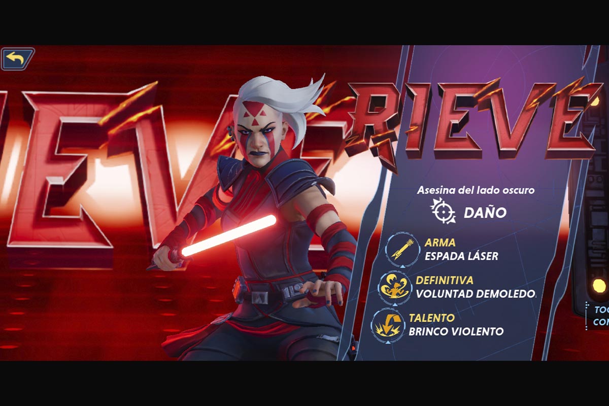 Star Wars: Hunters Tier list: mejores personajes para empezar a jugar: Rieve
