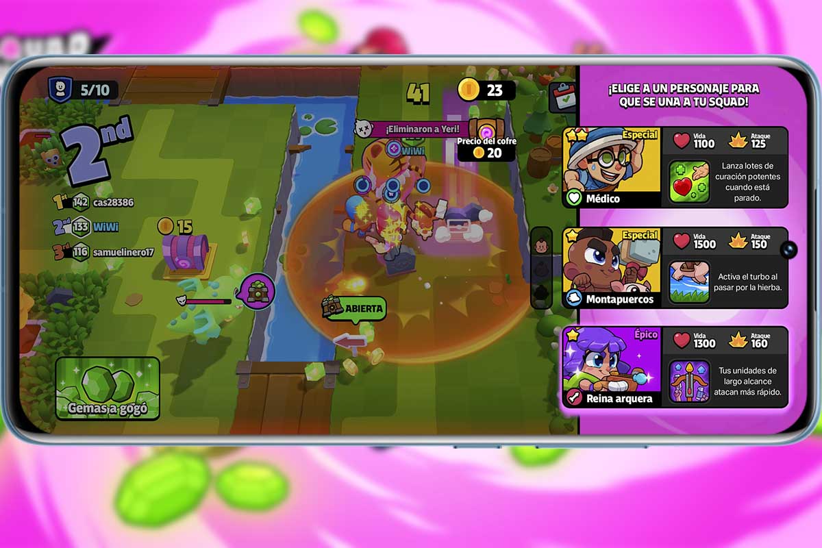 Cómo conseguir gemas infinitas y oro ilimitado en Squad Busters: busca personajes brillantes