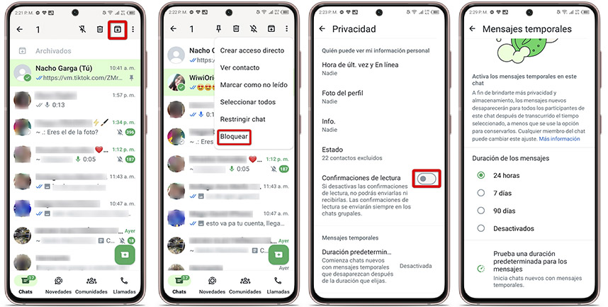Todas las formas posibles de ocultar un chat de WhatsApp para que nadie lo vea