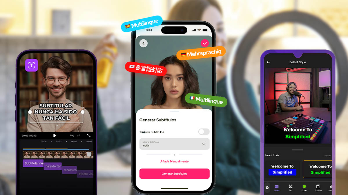 Alternativas gratis a CapCut para poner subtitulos automaticos a tus videos para TikTok y Reels