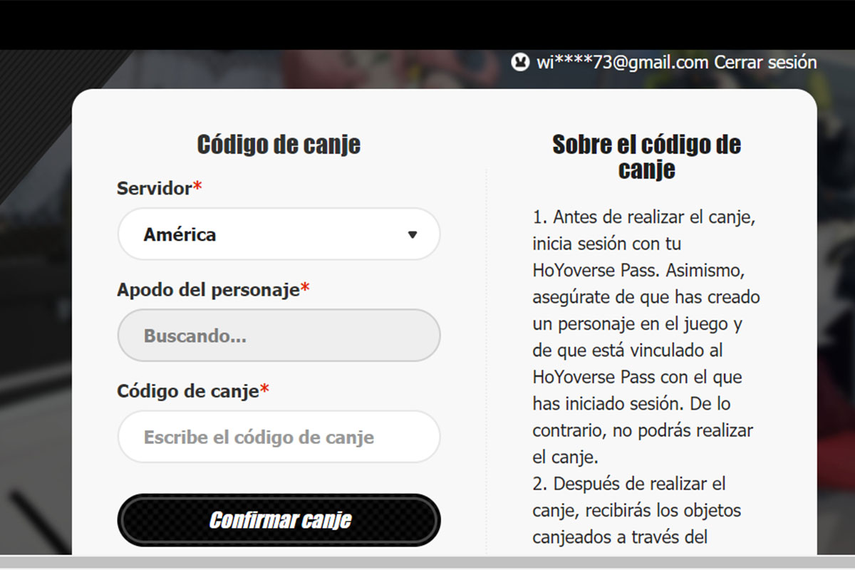 Pasos para canjear los códigos de Zenless Zone Zero