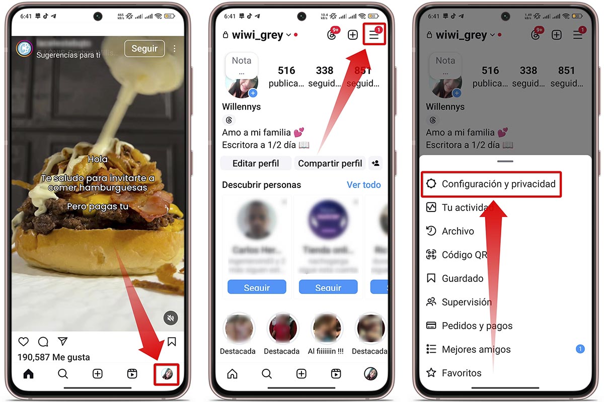 Pasos para desvincular Instagram de Facebook desde mi móvil