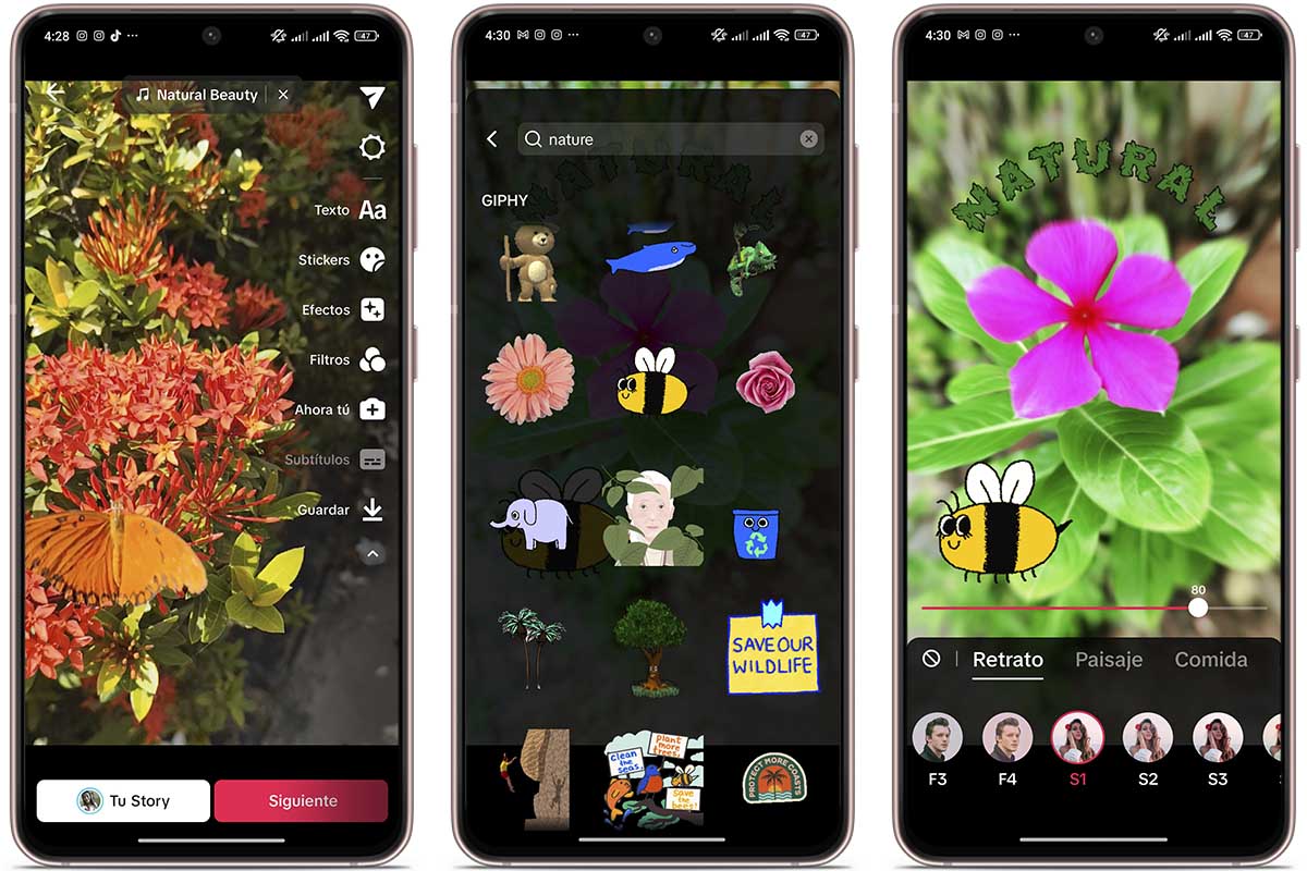Cómo hacer un vídeo de TikTok con fotos de la galería y música: edita tu vídeo
