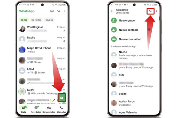 Cómo enviar un mensaje de WhatsApp a un número que no está en la agenda
