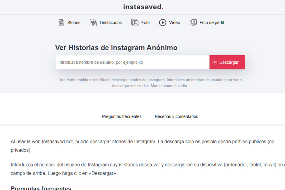 Cómo ver historias de Instagram en modo anónimo en 2024: Instasaved