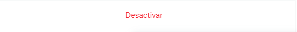 desactivar