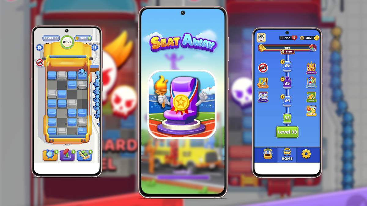 Guía completa con todos los niveles de Seat Away