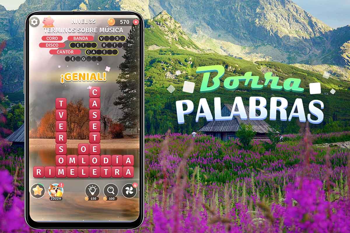 Los mejores juegos de sopas de letras en Español y sin publicidad: Borra palabras