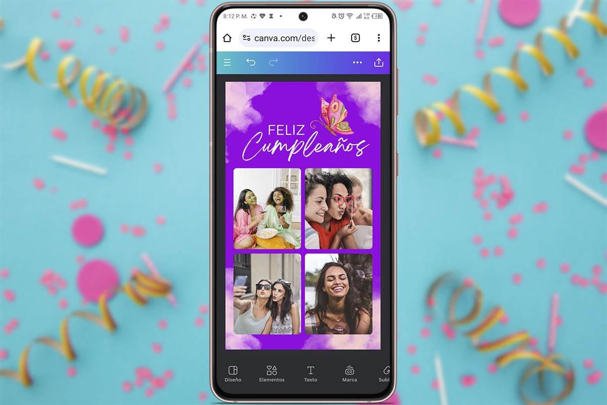 Mejores plantillas para historias de Instagram de feliz cumpleaños: plantilla 11