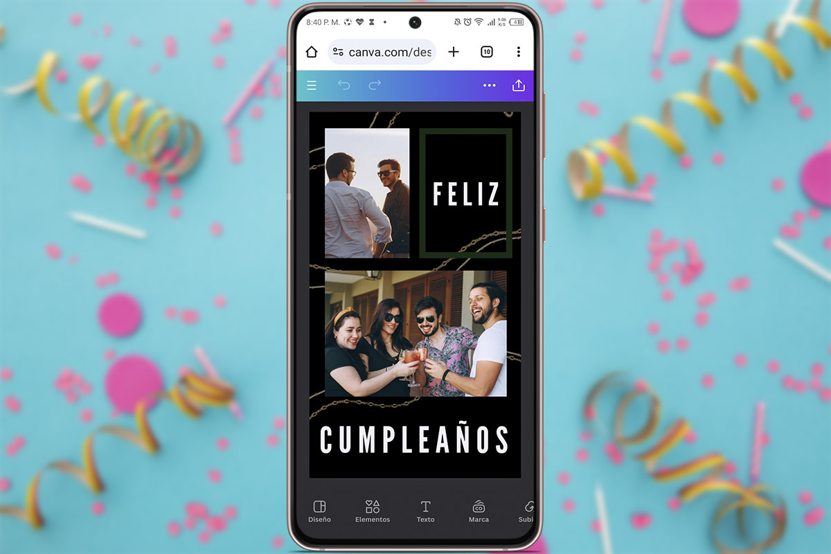 Mejores plantillas para historias de Instagram de feliz cumpleaños: plantilla 16