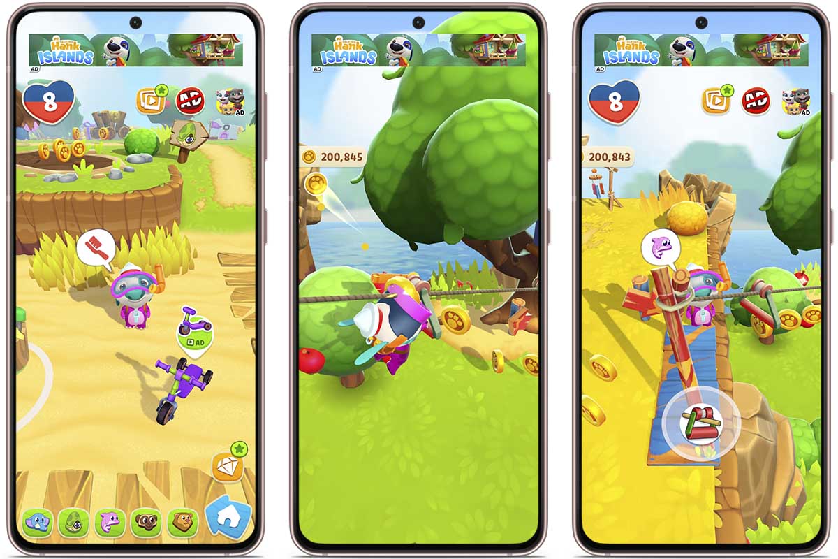 Mejores trucos, tips y consejos para triunfar en 'Mi Talking Hank: Islas': medios de transporte y atracciones