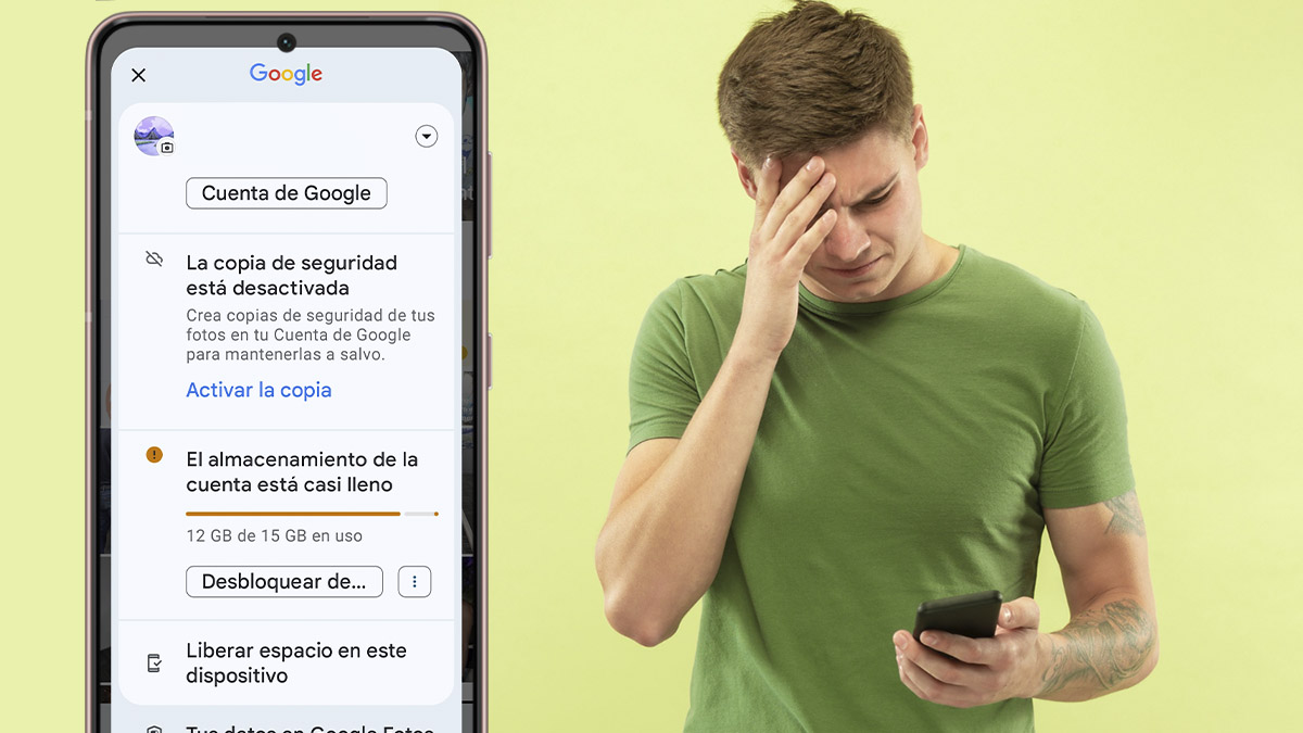 Cómo liberar fácilmente espacio de Google Fotos, Google Drive y Gmail sin borrar nada importante