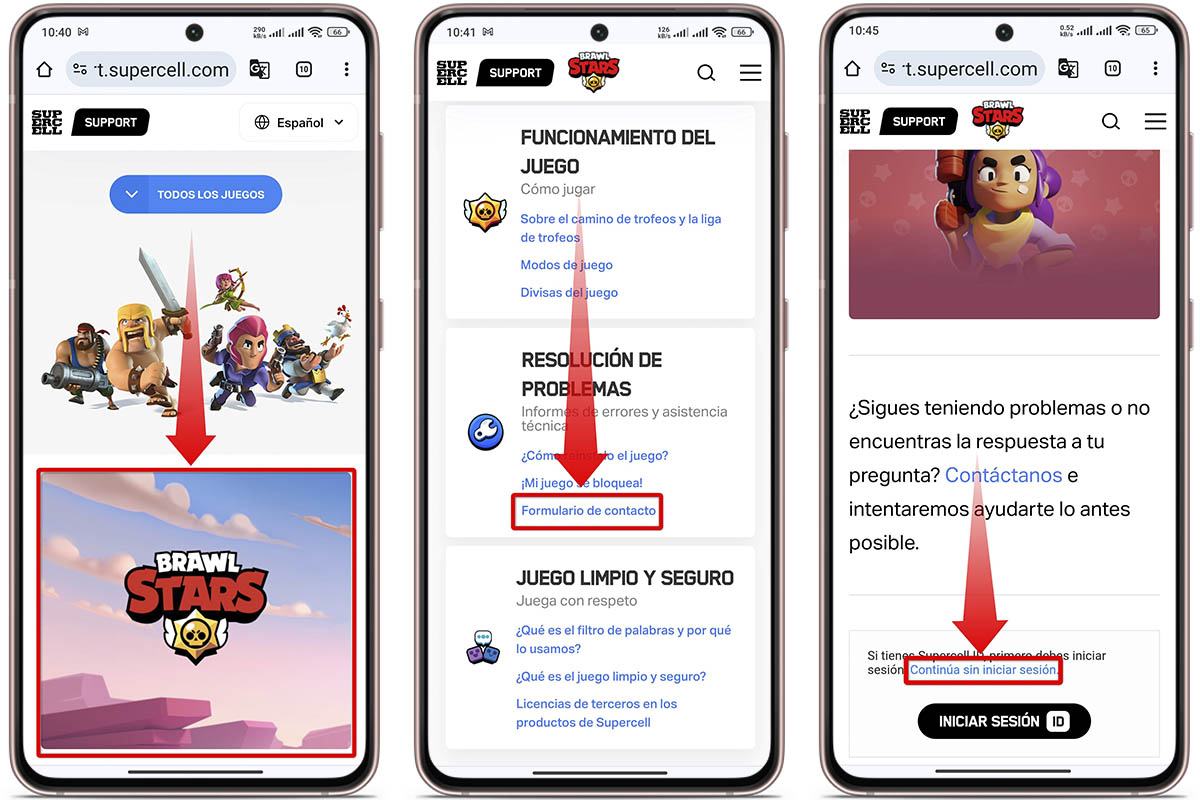 Cómo recuperar mi cuenta de Brawl Stars