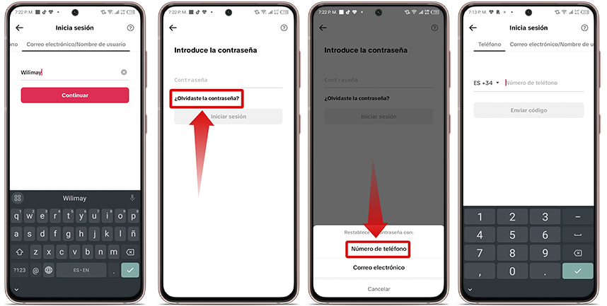 Cómo recuperar mi cuenta de TikTok sin contraseña ni correo: con nombre de usuario