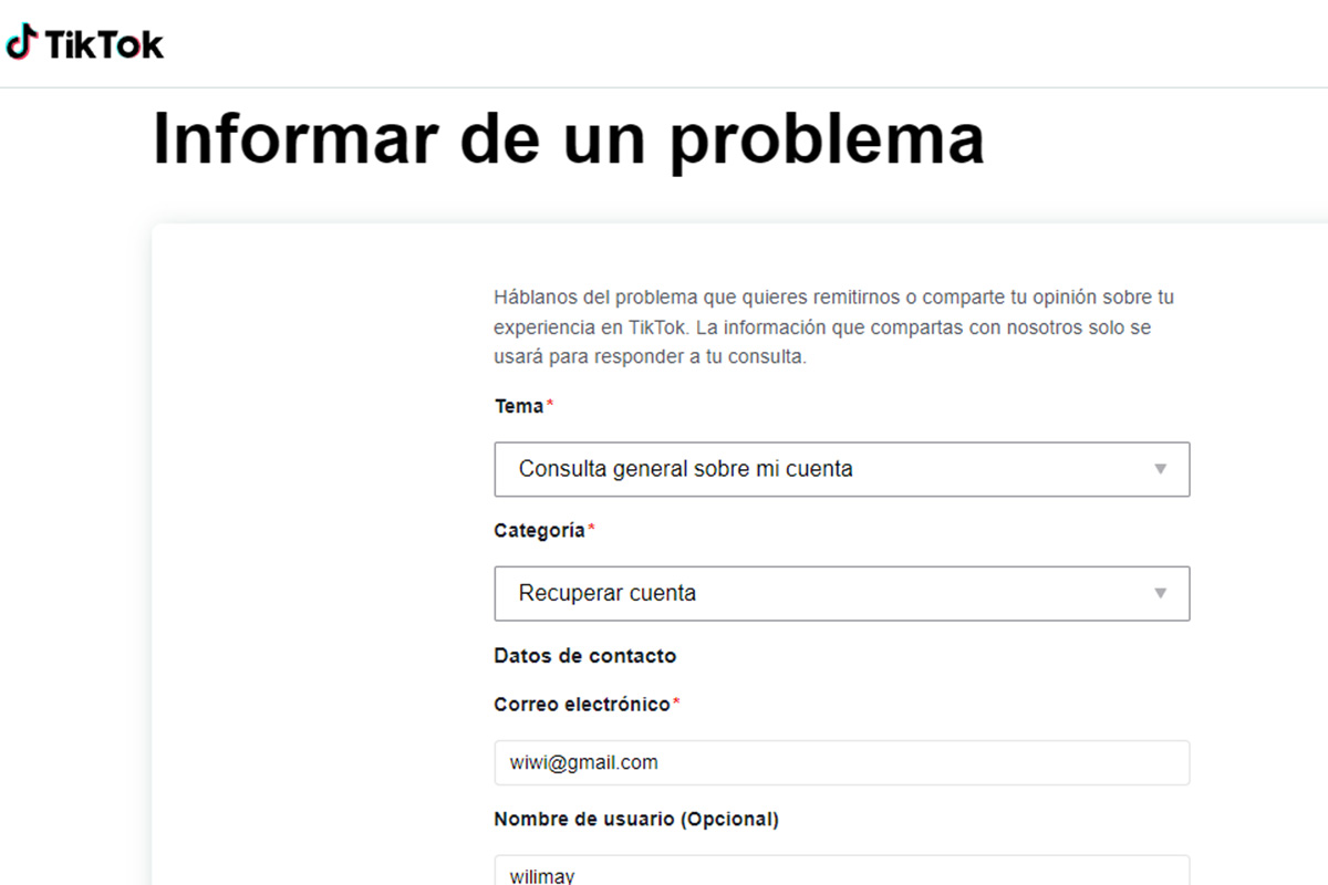 Cómo recuperar una cuenta de TikTok eliminada o suspendida