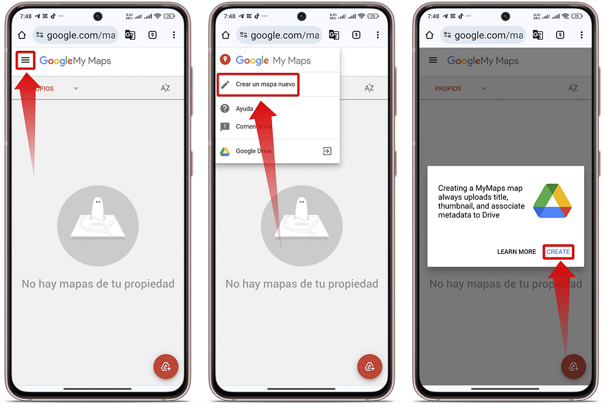 Trucos de Google Maps: crea mapas personalizados para tus aventuras