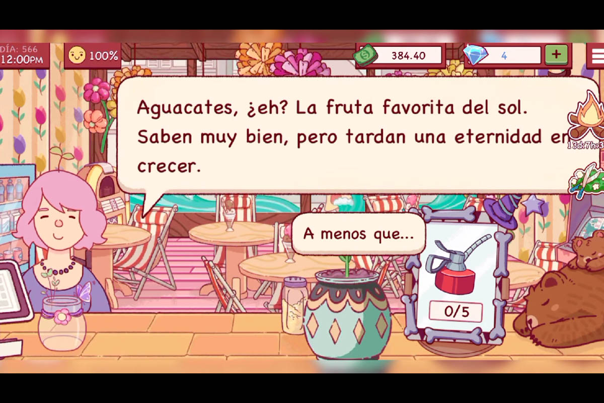 Plant Lady es la señora que te da huesos de aguacate en Buena Pizza Gran Pizza