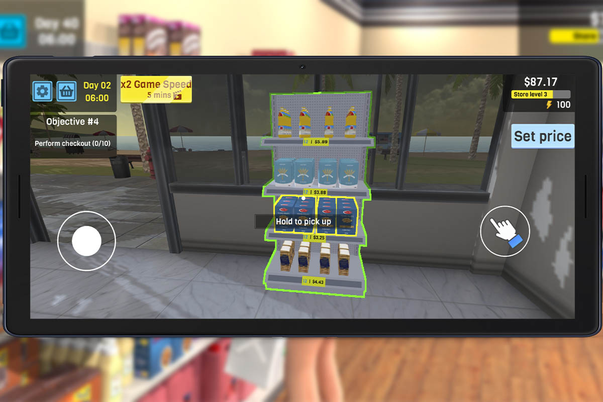 Trucos para conseguir dinero ilimitado y energía infinita en Manage Supermarket Simulator: surte los estantes