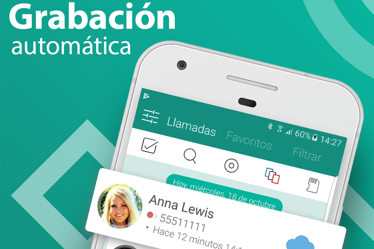 Cómo grabar llamadas de WhatsApp con aplicaciones: Call Recorder 