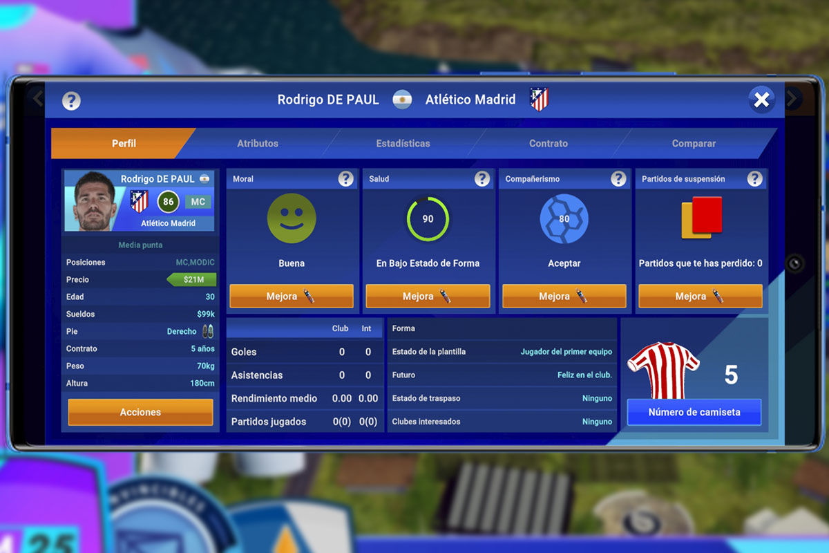 Cómo jugar en Soccer Manager 2025: gestiona el equipo y las relaciones
