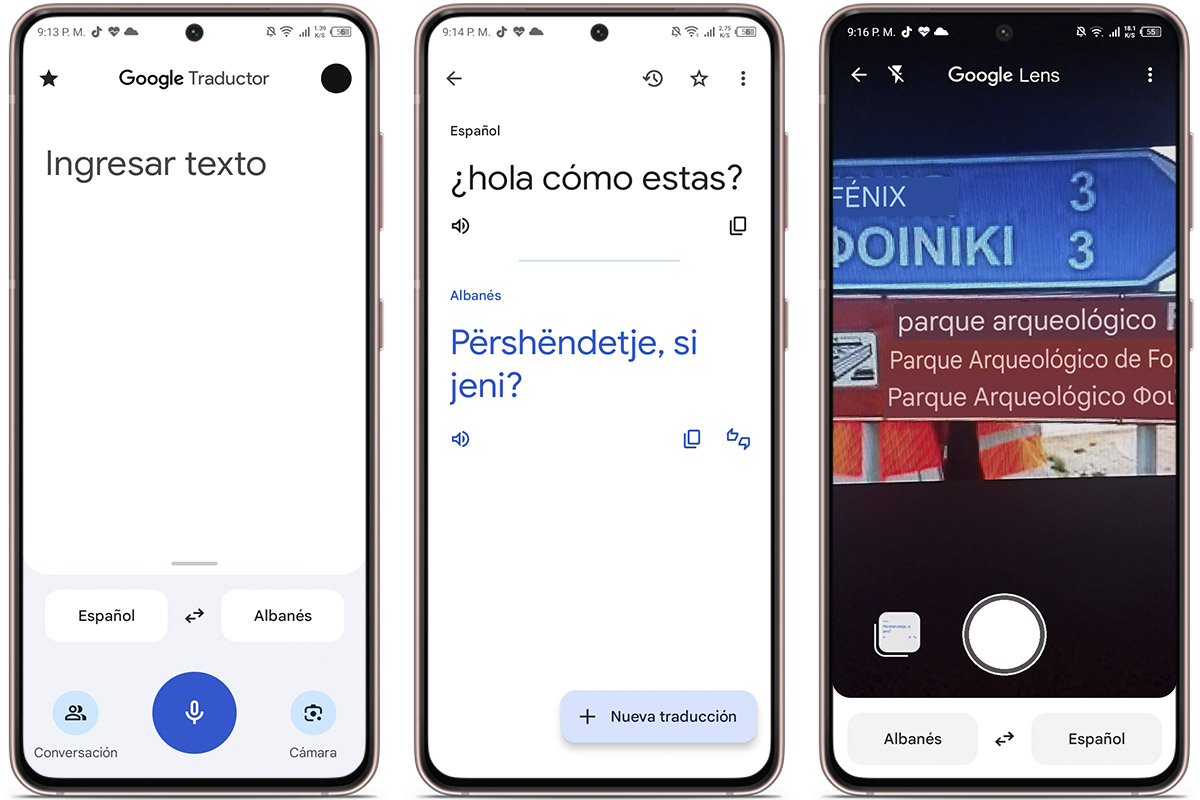 Las mejores aplicaciones para viajar por Albania 5 Las mejores aplicaciones para viajar por Albania: Google Translate