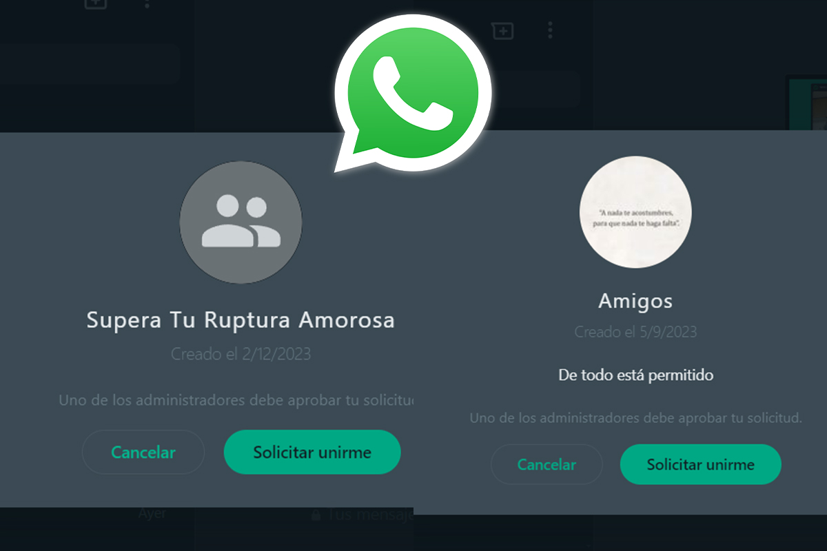 Estos son los grupos de WhatsApp de ayuda para rupturas más populares