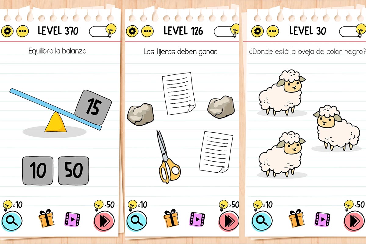 Mejores juegos de móvil para mayores: Brain Test