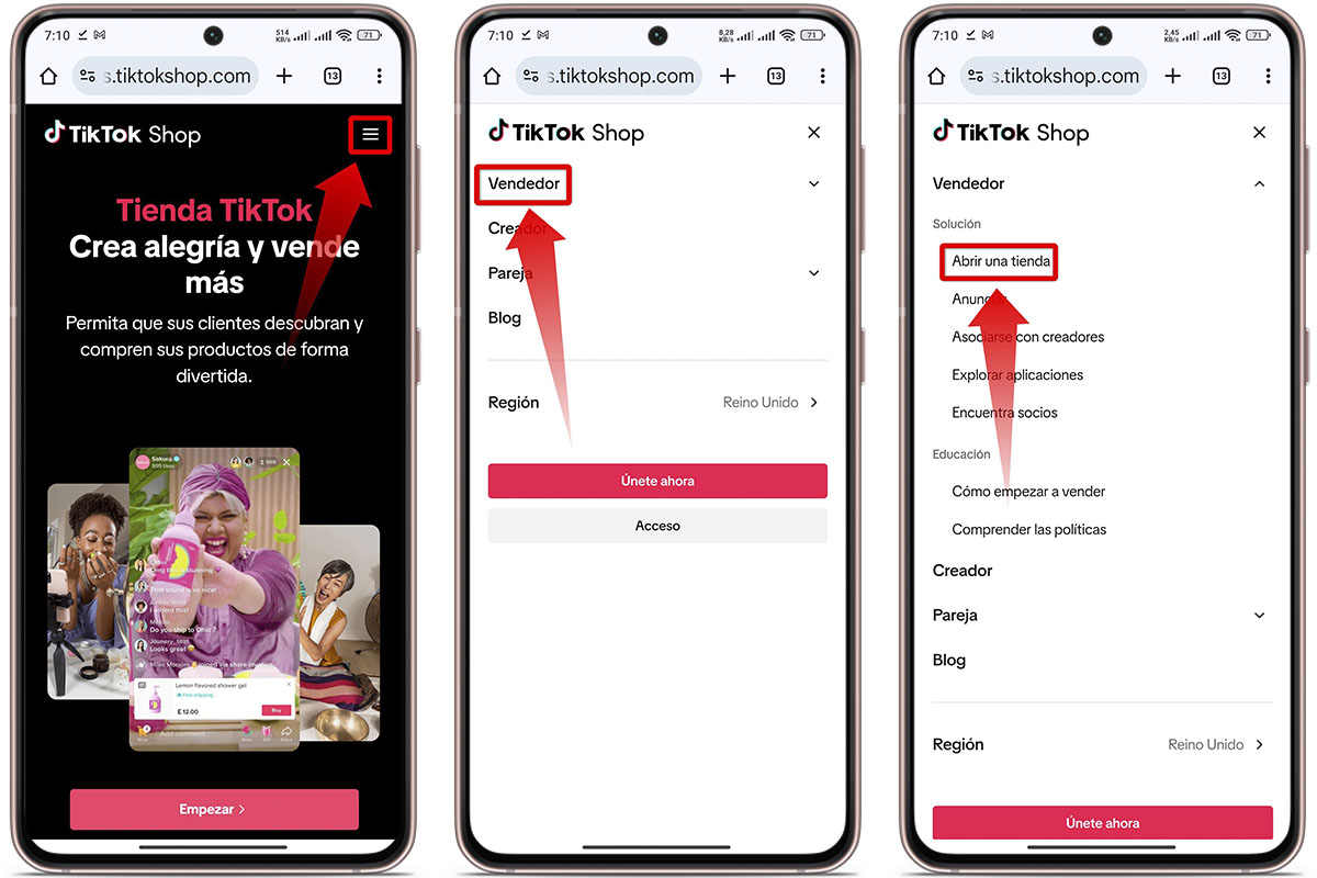 Así puedes vender en TikTok Shop España