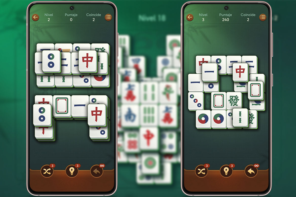 Trucos para triunfar en el Mahjong: fichas superpuestas