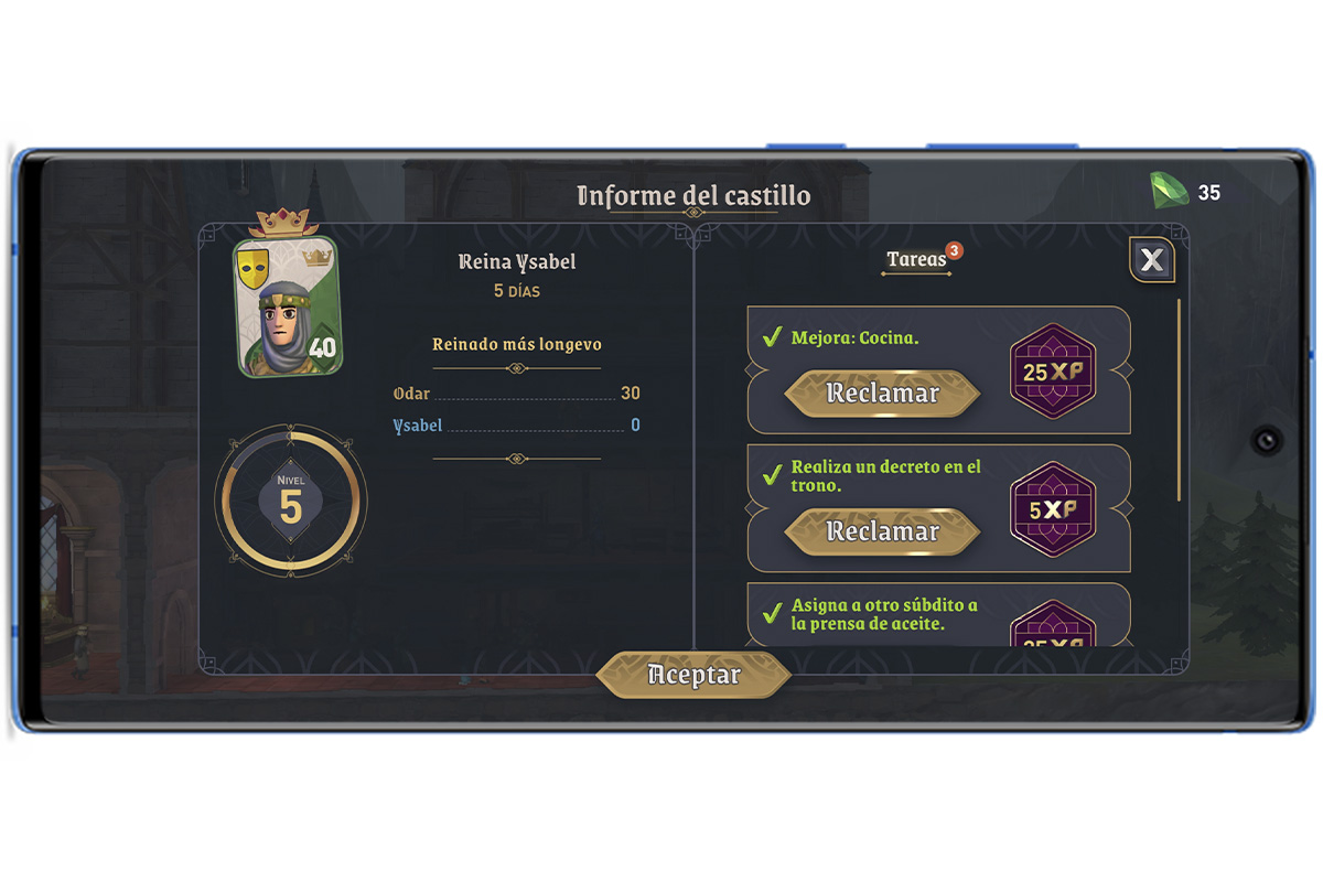 Trucos para triunfar en The Elder Scrolls: Castles: completa misiones