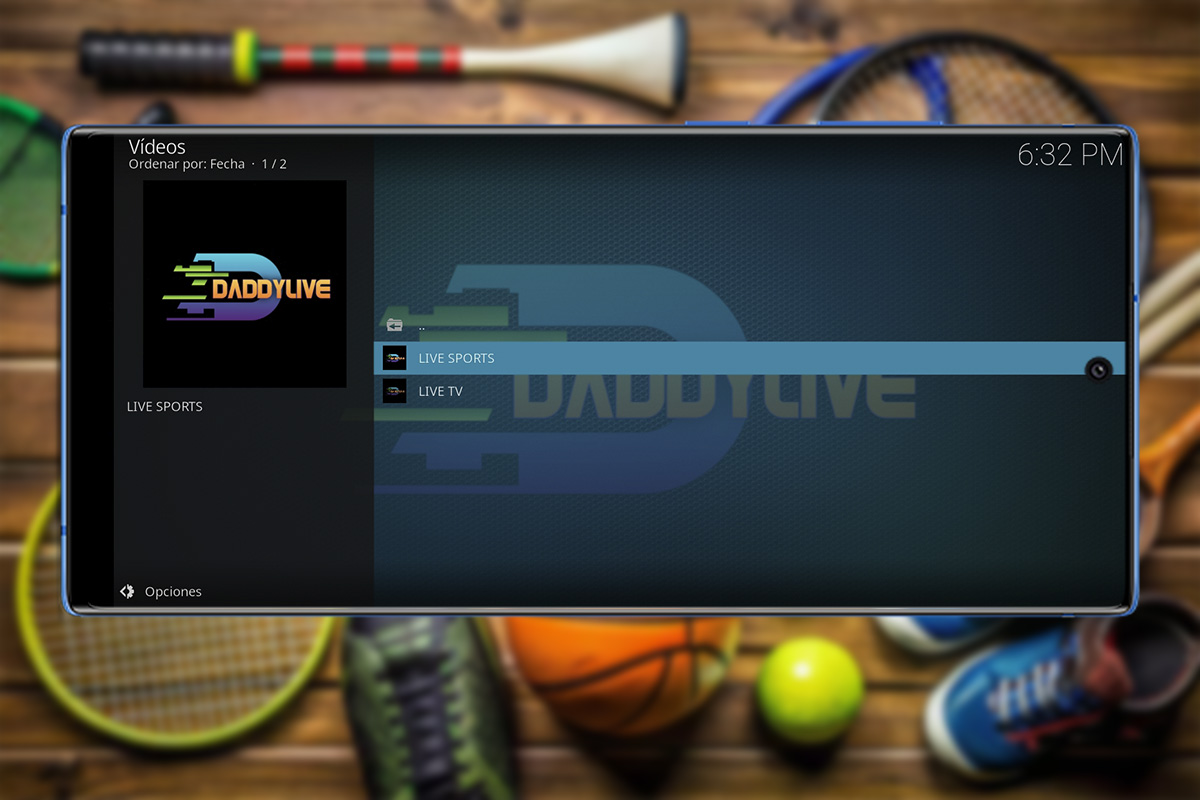 Alternativas a Cristal Azul que funciona en Kodi: Daddylive