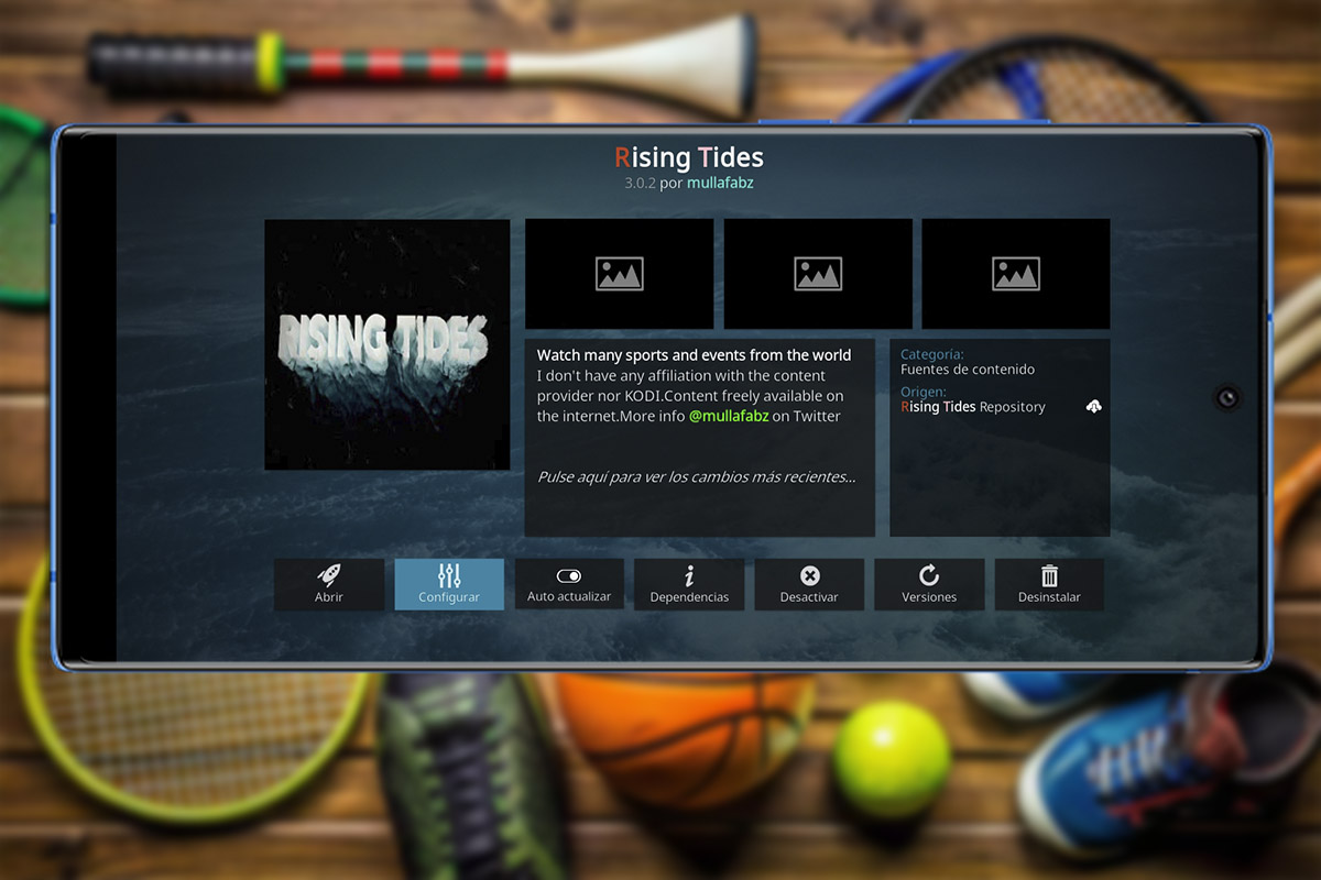 Alternativas a Cristal Azul que funciona en Kodi: Rising Tides