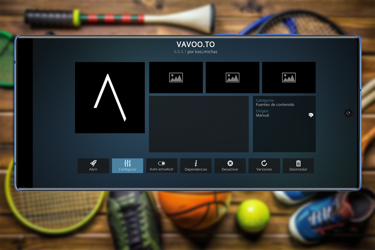 Alternativas a Cristal Azul que funciona en Kodi: Vavoo